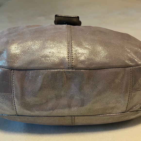 Coach Soho Lynn Metallic Shoulder Bag - Picture 14 of 16